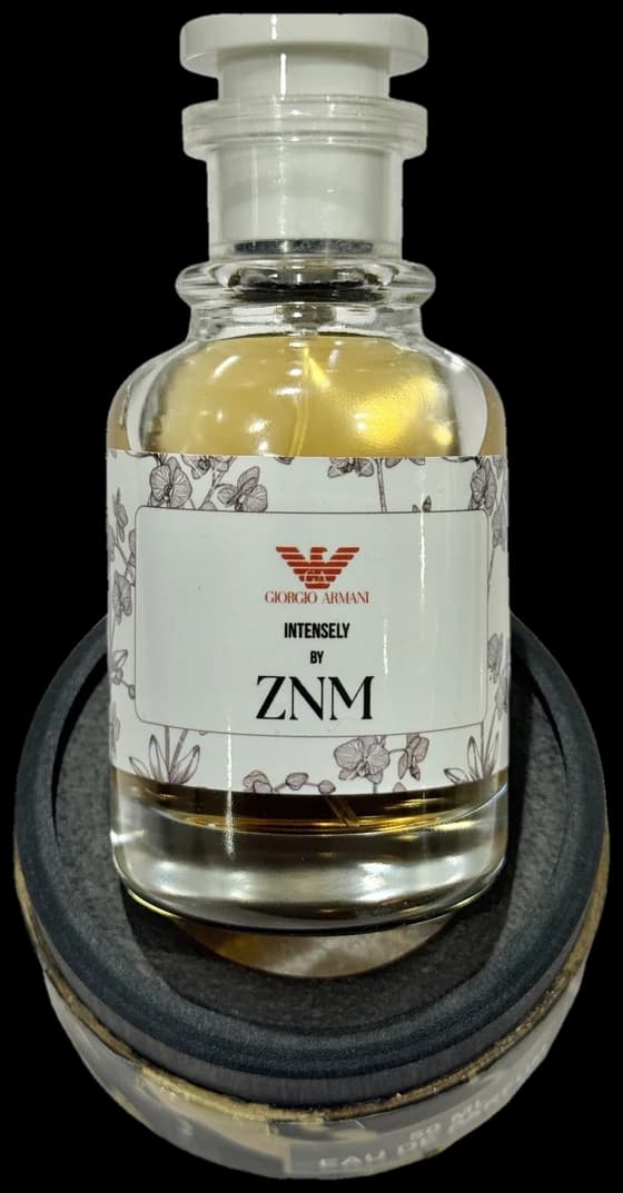 Intensely by ZNM, inspired by Giorgio Armani